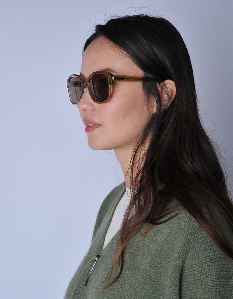 Eva Masaki BQE Bees Sunglasses - Tan