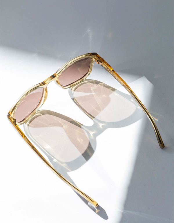 Eva Masaki BQE Bees Sunglasses - Tan