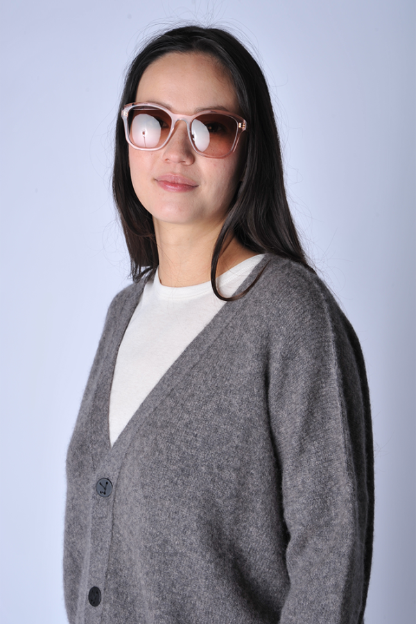 Eva Masaki BQE Heart Sunglasses - Pink