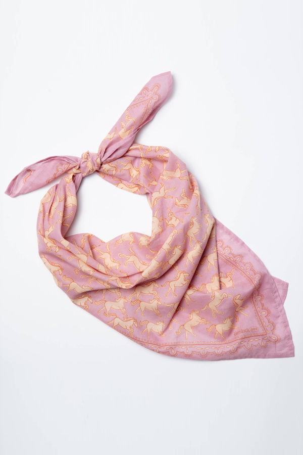 Handker Bandanas 34" Wild Rag Horses Bandana