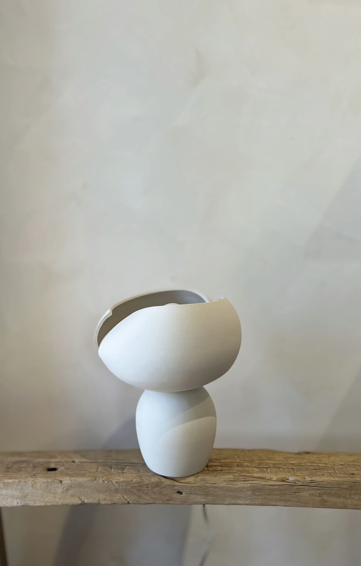 Studio Joo Sculptural Ceramic Lamp - Image 3 of 6