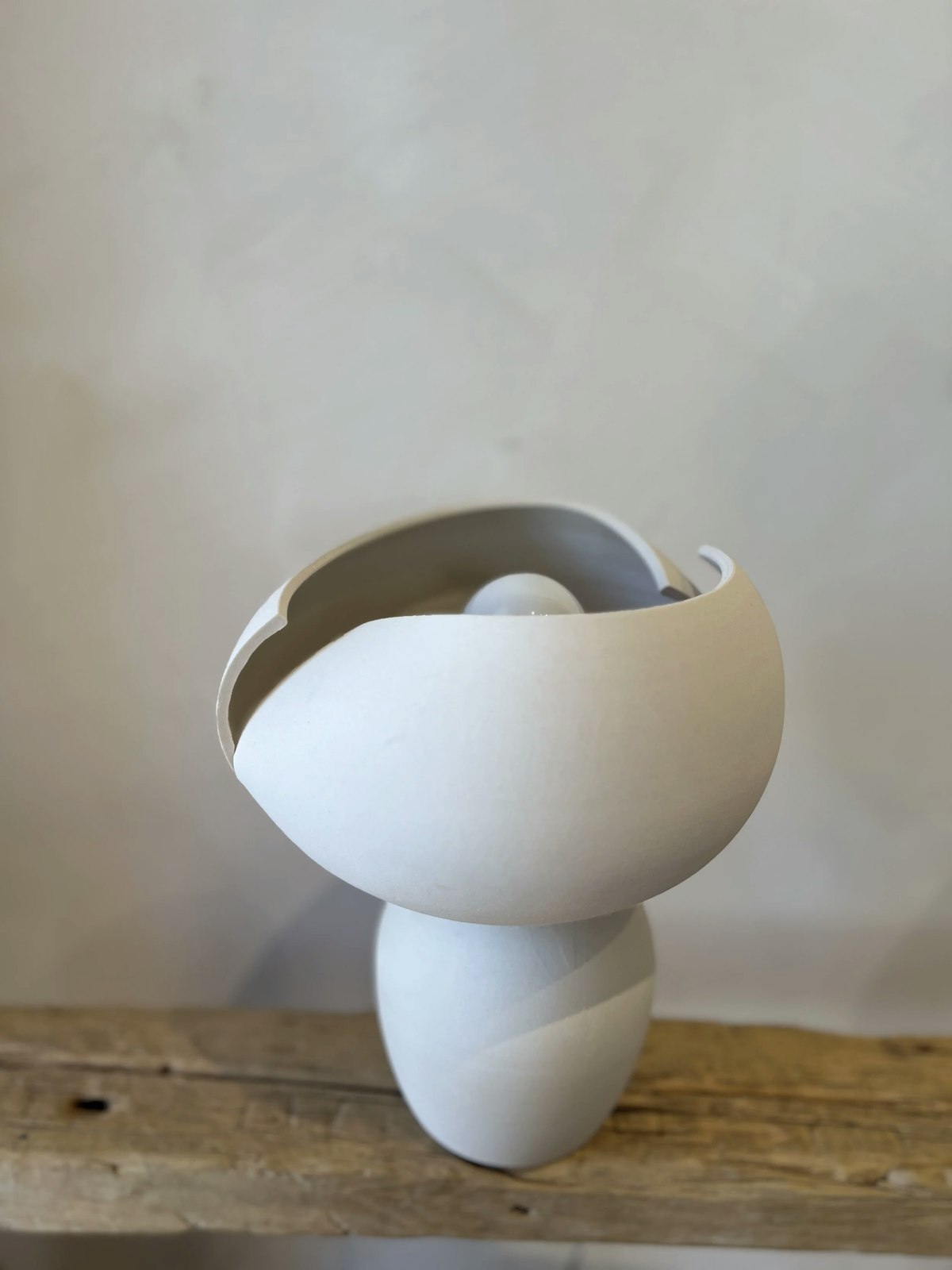 Studio Joo Sculptural Ceramic Lamp - Image 4 of 6