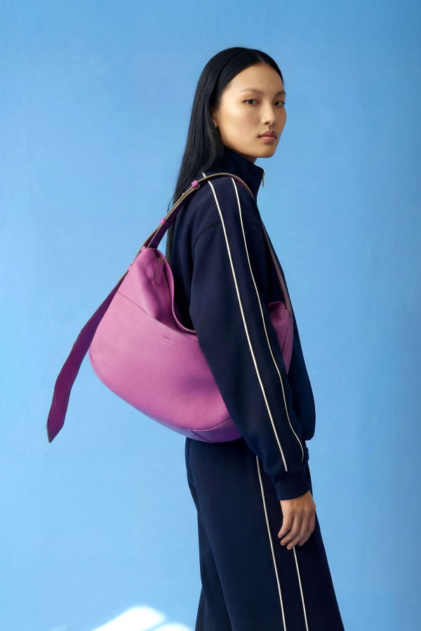 Tusk Ascot | Mira Large Hobo - Magenta