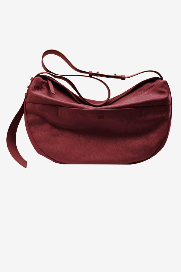 Tusk Ascot Mira Large Hobo - Oxblood