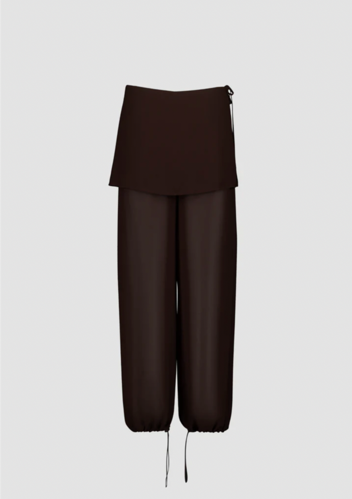 SAEMDI Eliza Overskirt Trousers - Navy - Image 1 of 4