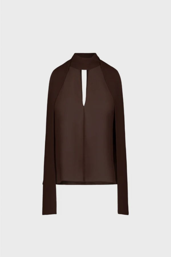 SAEMDI Eliza Scarf Top