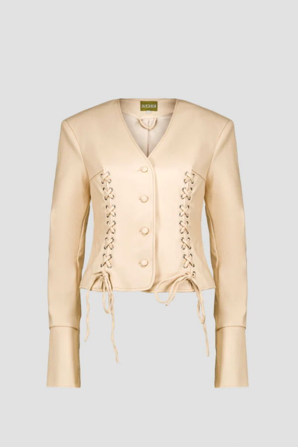 SAEMDI Gia PU Jacket