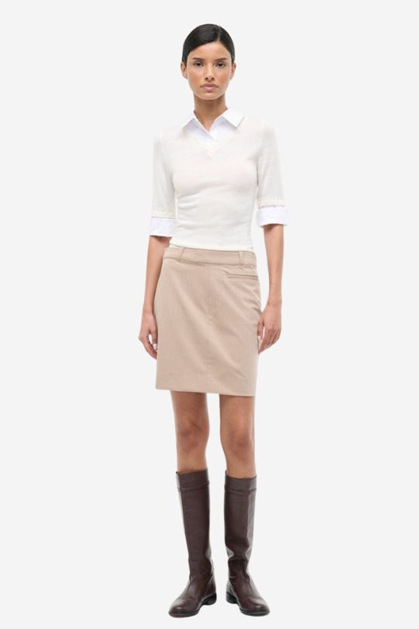 Staud Geo Mini Dress