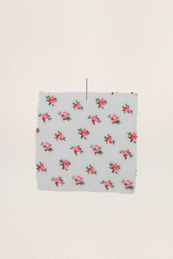 The Great. The Jersey Sleep Robe in Calico Rose