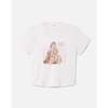 RE/DONE 50s Boxy Tee Puppies - Vintage White - Thumbnail 1