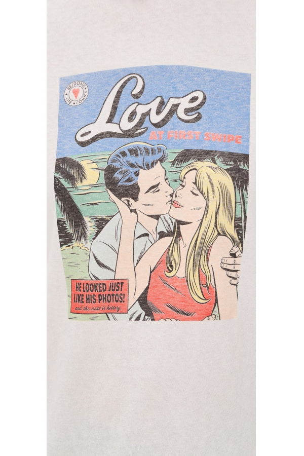 RE/DONE Classic Tee Swipe - Vintage White