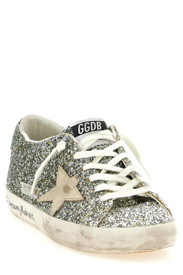 Golden Goose Super Star Sneakers - Silver