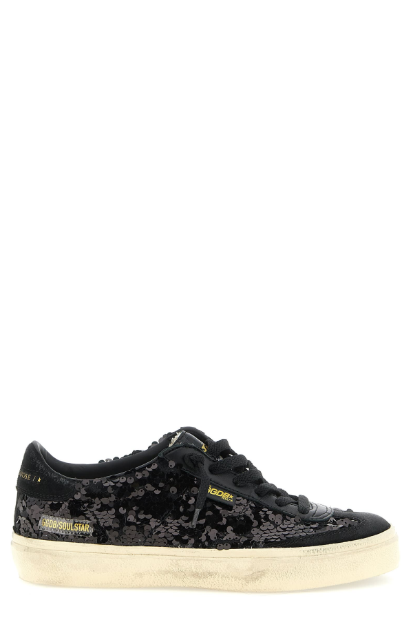 Golden Goose Soul Star Sneakers - Black