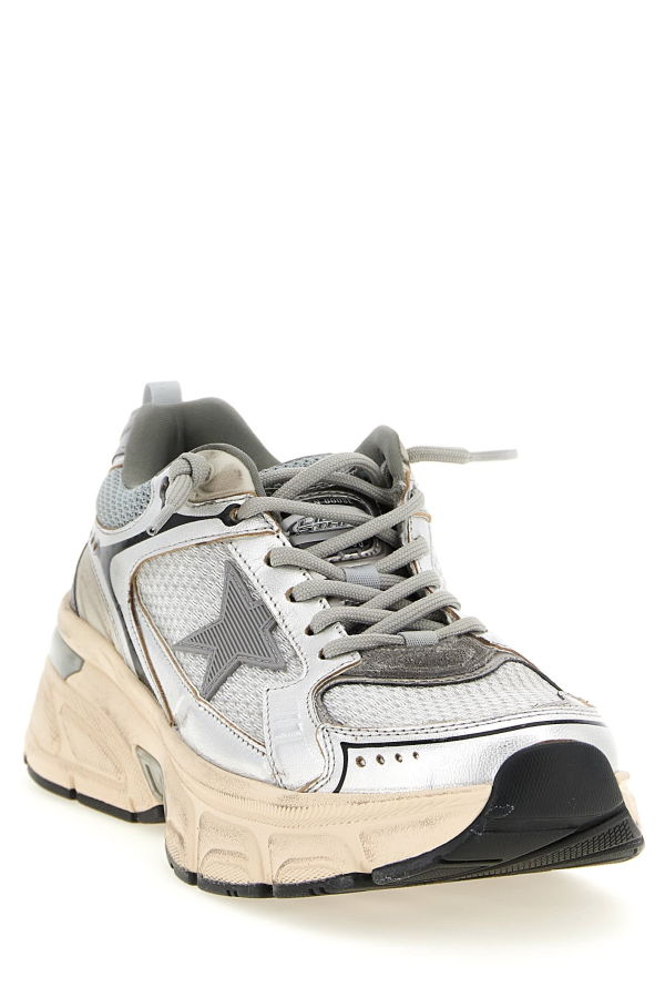 Golden Goose Lightstar Sneakers - Silver