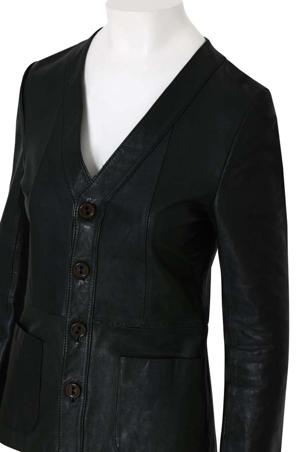 Lena Lnsivuori (Finland) Vintage, 1970s, Lambskin