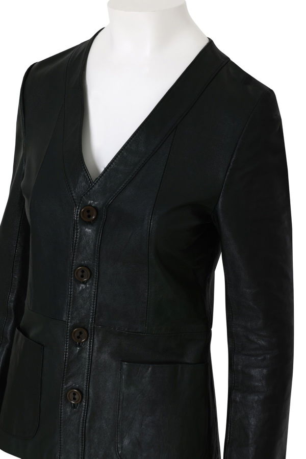 Lena Länsivuori (Finland) Vintage, 1970s, Lambskin