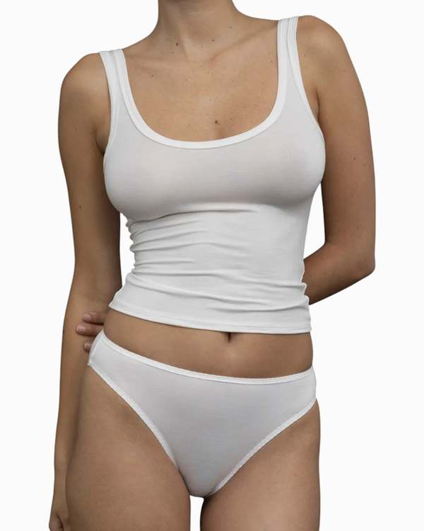 KYE Intimates Recline Tank - Natural