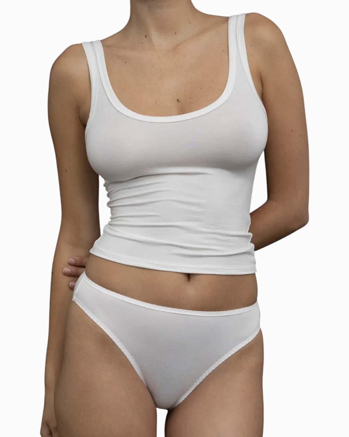 KYE Intimates Recline Tank - Natural - Image 1 of 4