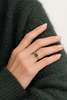 seree Inez Green Jade Gold Ring - Green - Thumbnail 2