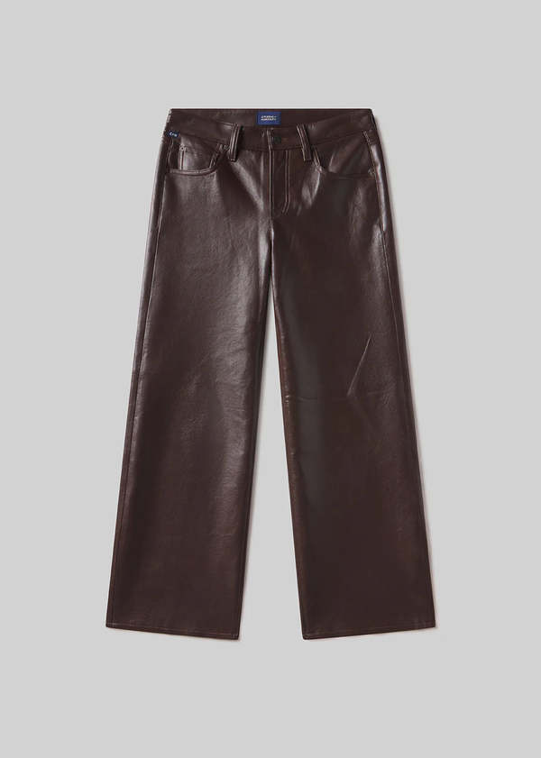 Citizens of Humanity Faye Vintage Straight Pants - Chocolate