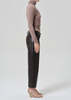 Citizens of Humanity Faye Vintage Straight Pants - Chocolate - Thumbnail 3