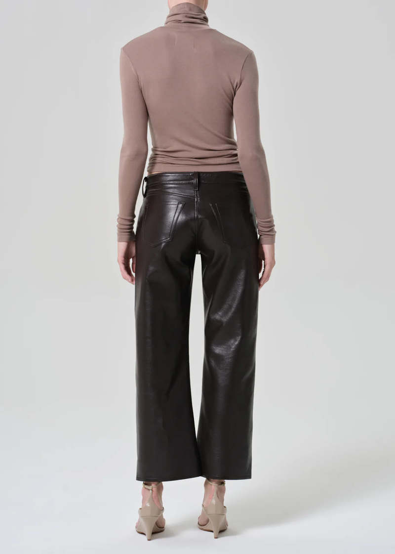 Citizens of Humanity Faye Vintage Straight Pants - Chocolate