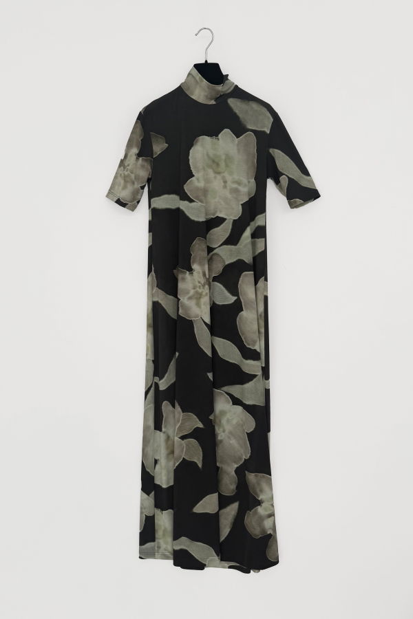 Christian Wijnants Dapino Dress - Ink Ipomoea