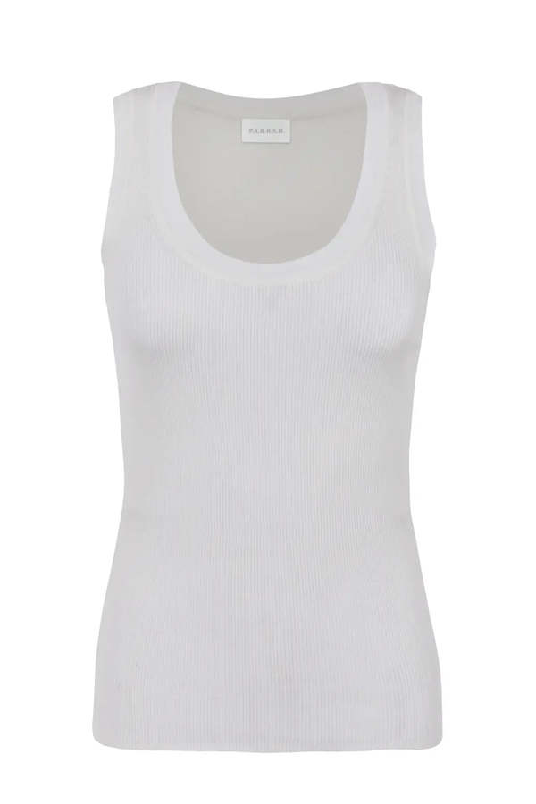P.A.R.O.S.H. Knit Tank - Panna