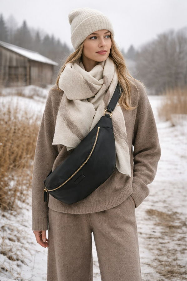 Tiefenbacher Lehmann Hip Bag Maxi Crossbody Bag