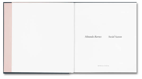 Social Season by Miranda Barnes Book
