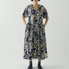 TOAST Crockery Print Dress - Smalt - Thumbnail 1