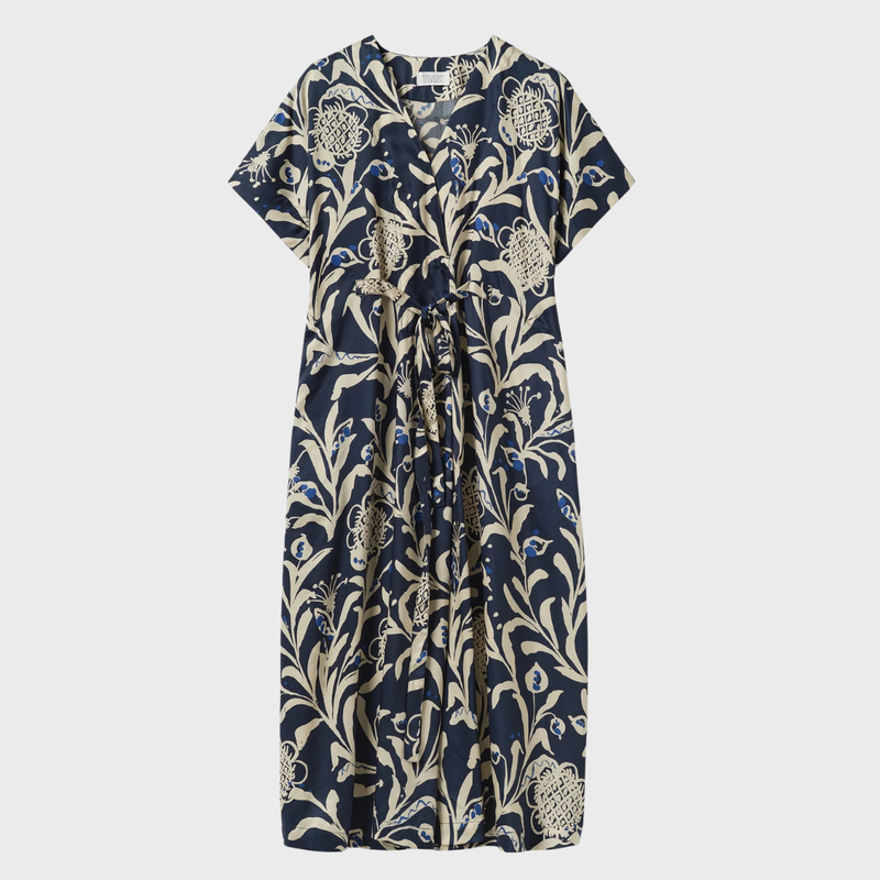 TOAST Crockery Print Dress - Smalt