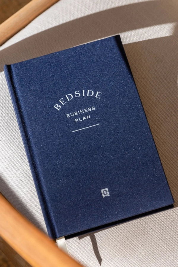 Bedside Business Plan Guided Journal Book