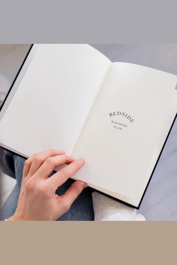 Bedside Business Plan Guided Journal Book