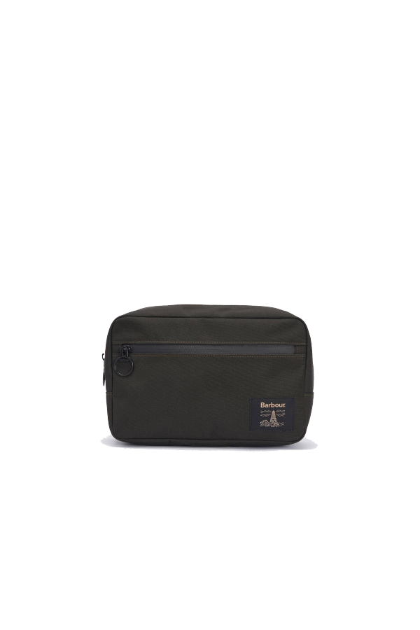 Barbour Field Canvas Washbag