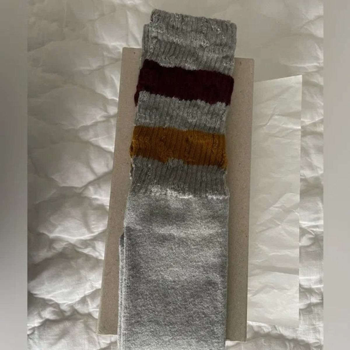 Golden Goose High Ribbed Stripe Socks - Image 3 of 5