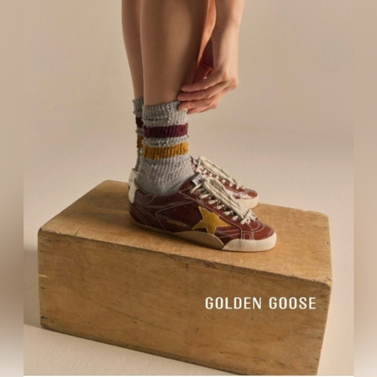 Golden Goose High Ribbed Stripe Socks - Image 4 of 5