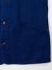 Blue Blue Japan Woven Sashiko Game Vest - Pure Indigo - Thumbnail 3