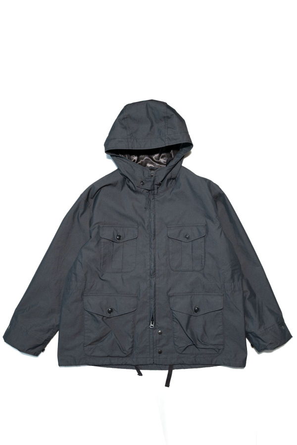 Engineered Garments SAS Jacket - Charcoal CP Weather Poplin