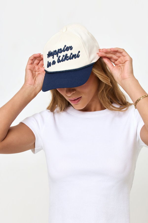 L*Space Newport Hat - Midnight Cream