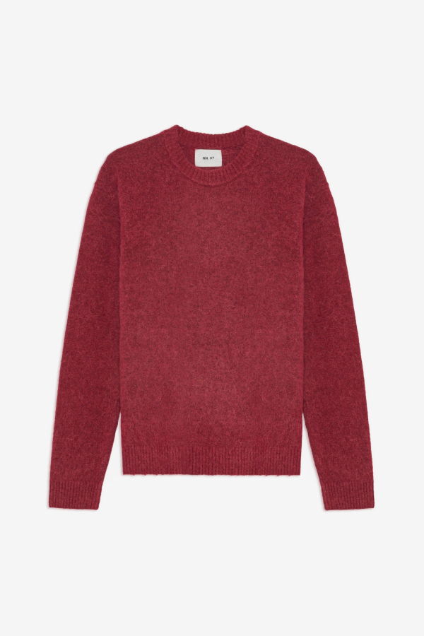 NN07 Russell Crew 60012 Sweater - Cranberry