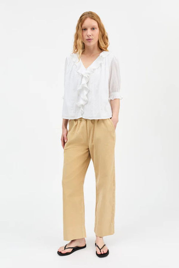 skall studio Jasmine Pants - Noisette