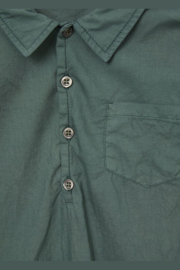 Kids Caramel Bullshark Shirt - Bottle Green