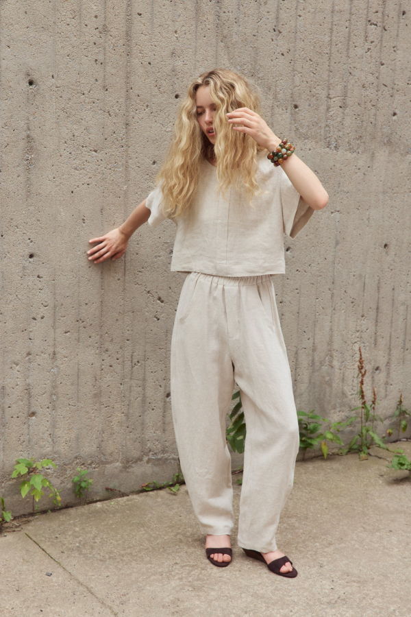Eve Gravel Jacky Pants