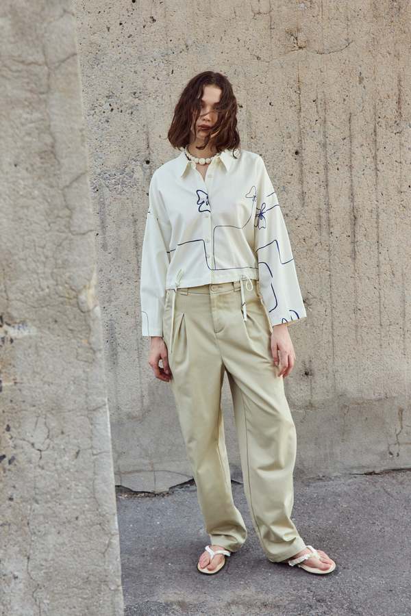 Eve Gravel Olivia Pants Eve Gravel Olivia Pants