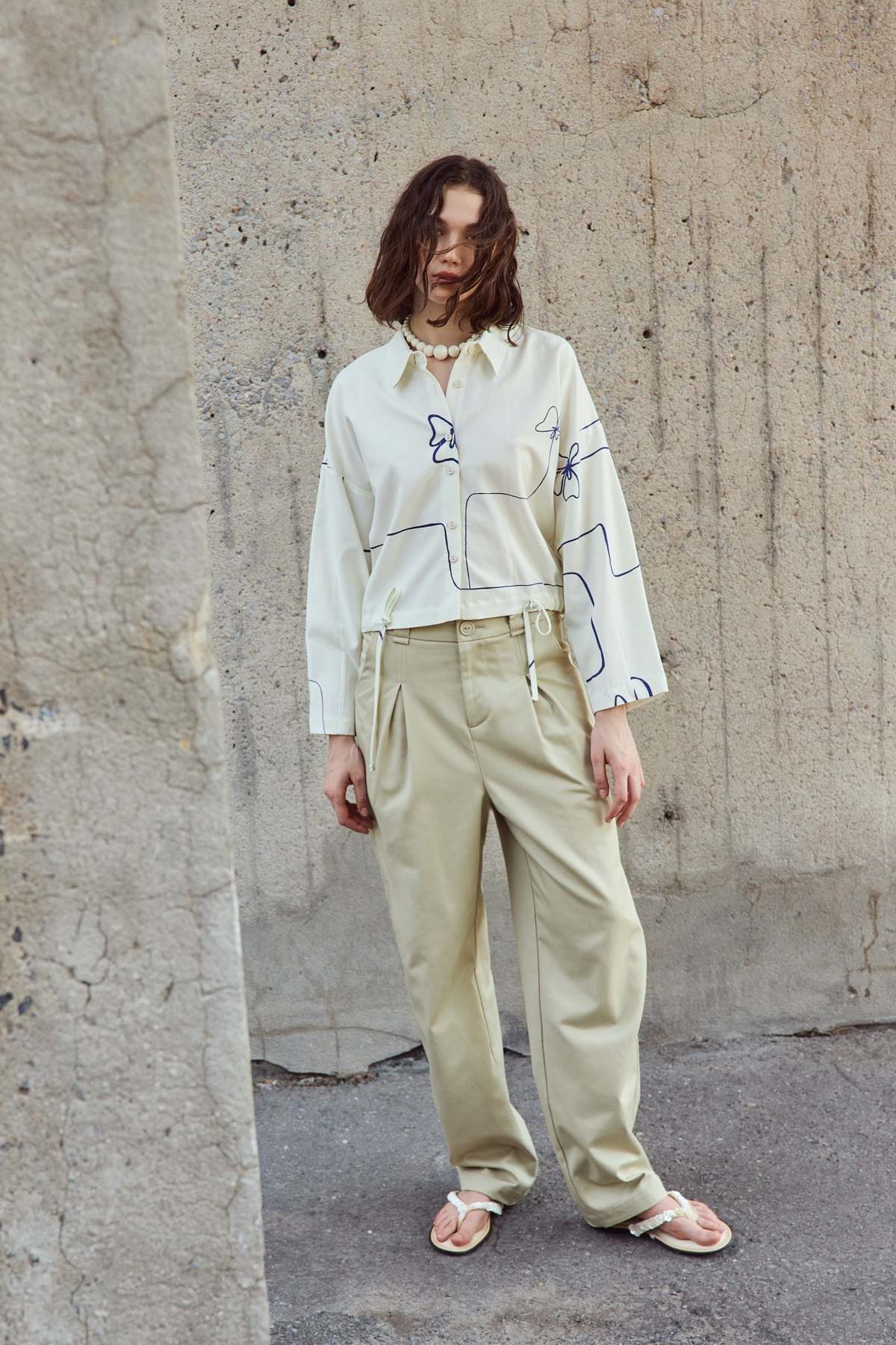 Eve Gravel Olivia Pants - Image 1 of 5