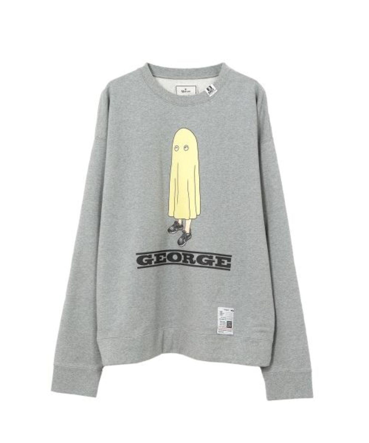 Mihara Yasuhiro Long Sleeve Top - Gray - Image 1 of 1