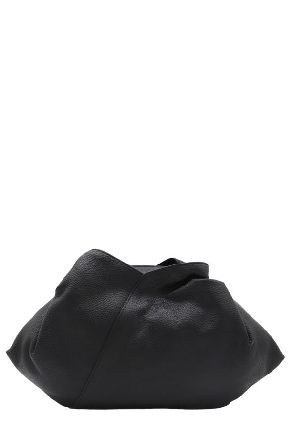Maison Margiela Soft Textured Slouchy Bag - Black