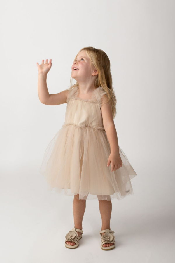 Donsje Elysa Dress - Soft Powder