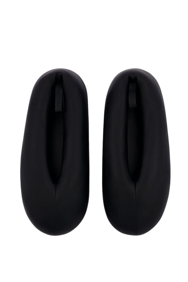 Carven Garnier Padded Nappa Leather Ballet Flats